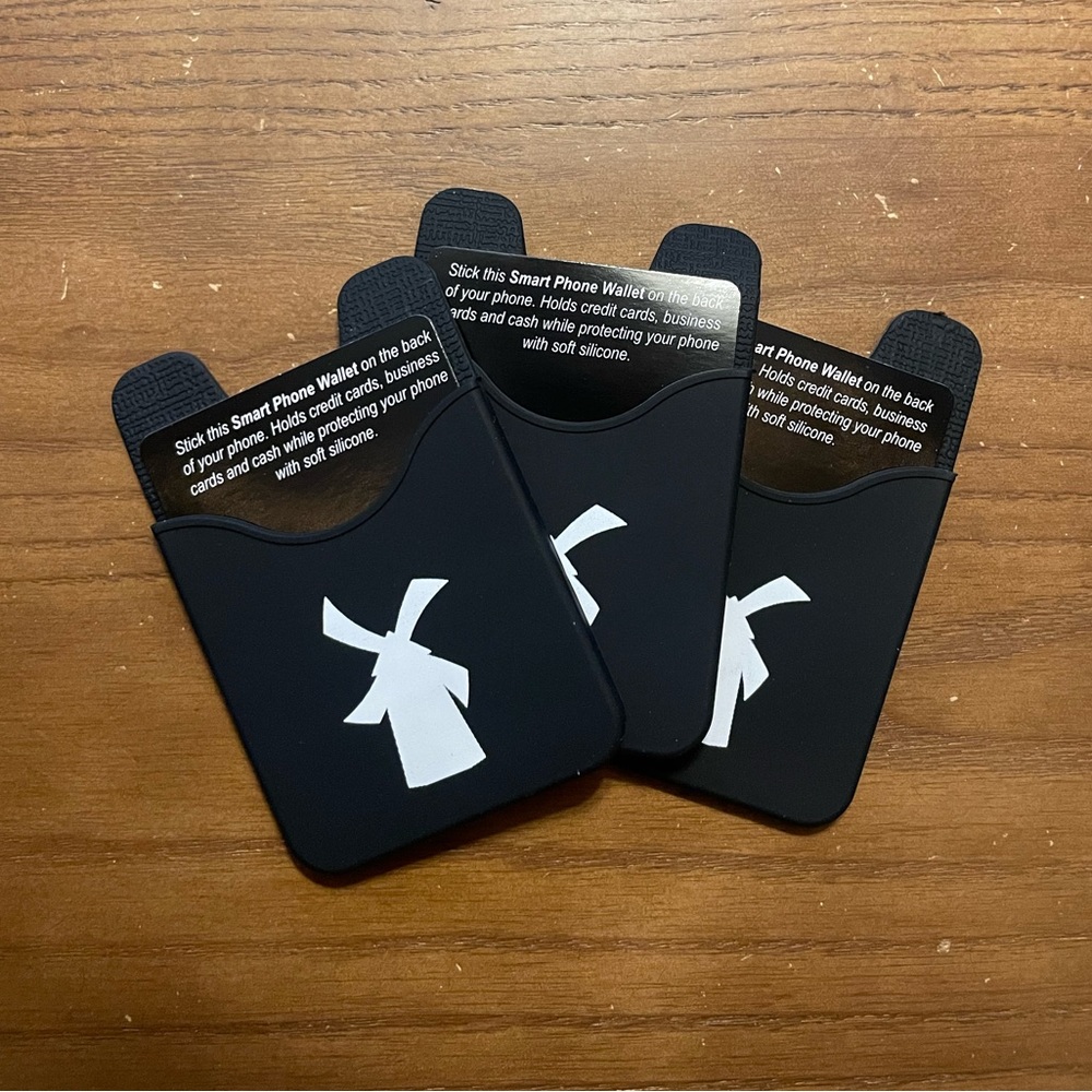 Dutch Bros Set of 3 Card Holders